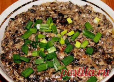 Икра из шампиньонов | Домашняя кулинария
