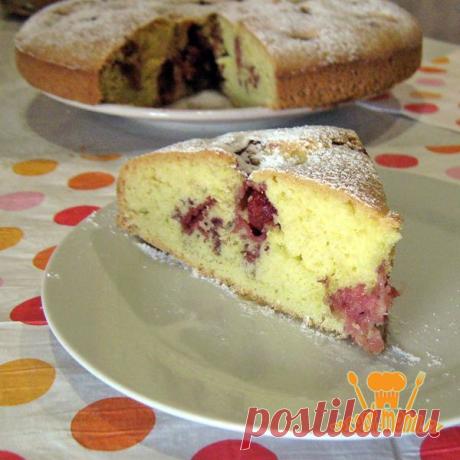 САМЫЙ ПРОСТОЙ И БЫСТРЫЙ — ВКУСНЫЙ ПИРОГ С КЛУБНИКОЙ...