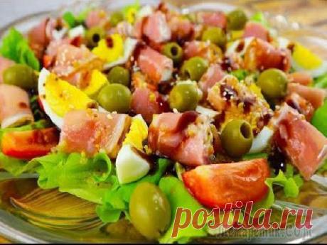 Этот вкусный салат станет вашим любимым! Быстрый рецепт салата за 10 минут