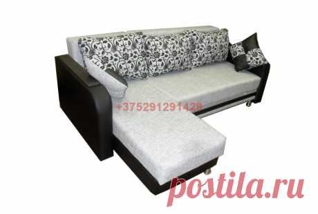 Угловой диван Универсальный (экокожа/рогожка, угол левый): купить в Минске недорого, низкие цены, скидки, рассрочка