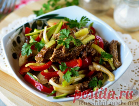 Домашняя классика. Мясной САЛАТ - лучшие рецепты!