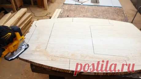 Как из обрезков фанеры сделать складное кресло - Сам себе мастер - медиаплатформа МирТесен