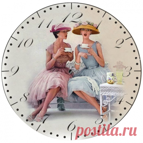 Картинки для круглых часов. Часть первая