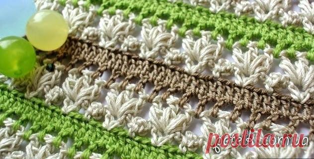 Вязание Узоры крючком