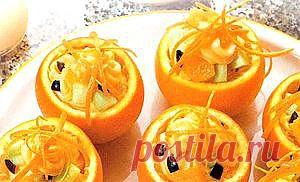 Салат "Апельсиновый" » Рецептико