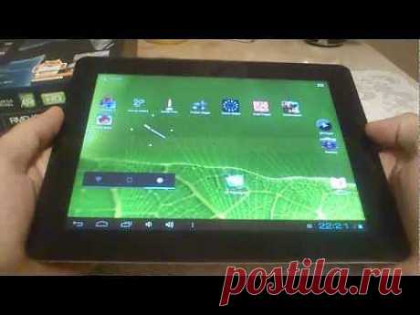 Обзор планшета Ritmix RMD-1035, 2 ядра, похож на iPad - но на Android-) / Арстайл - YouTube