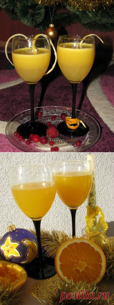 Новогодний чайно-цитрусовый напиток : Напитки безалкогольные