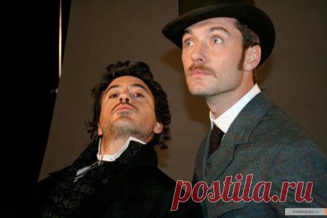 Роберт Дауни мл. и Джуд Лоу