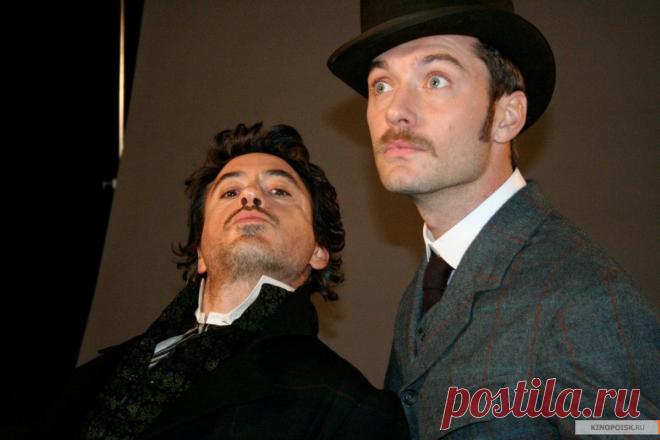 Роберт Дауни мл. и Джуд Лоу