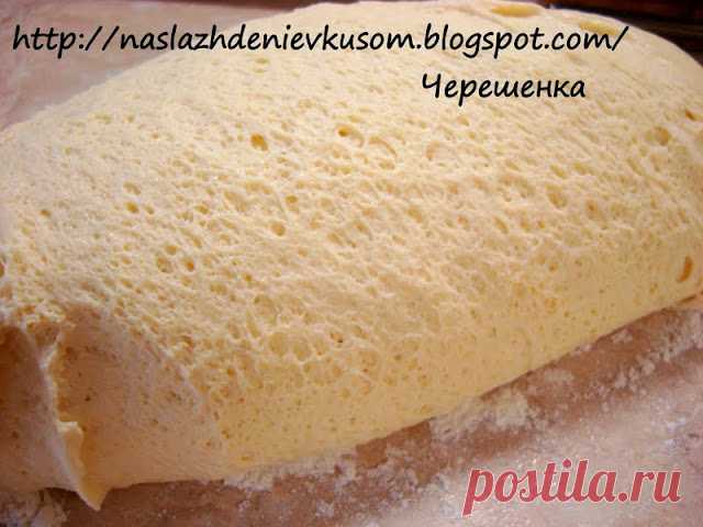 Сдобное дрожжевое тесто.