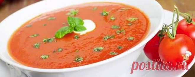 Суп из консервированных томатов - Очень Вкусные Рецепты