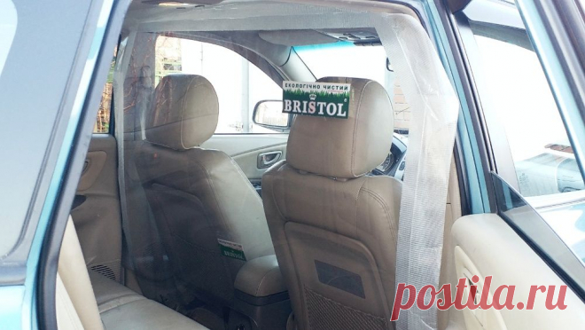 Защитная перегородка BRISTOL для авто салона такси (Bolt Isolated): 950 грн. - Аксессуары для авто Киев на Olx
