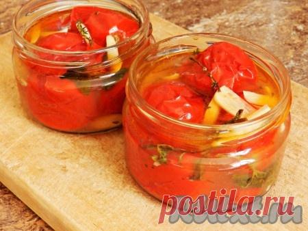 Рецепт жареных помидоров на зиму