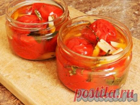 Рецепт жареных помидоров на зиму