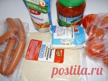 Пицца на слоеном тесте с сыром моцарелла, рецепты с фото | Краше Всех