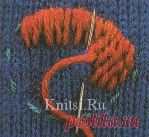 Вышивка: стежки и узелки "Бульон". Мастерская / Уроки вязания / Спицами