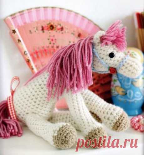Лошадка – амигуруми | Амигуруми - описание вязания крючком