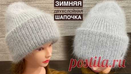 Вязаные шапки, береты. МК подготовил для Вас 4 видеороликов - смотри онлайн бесплатно!