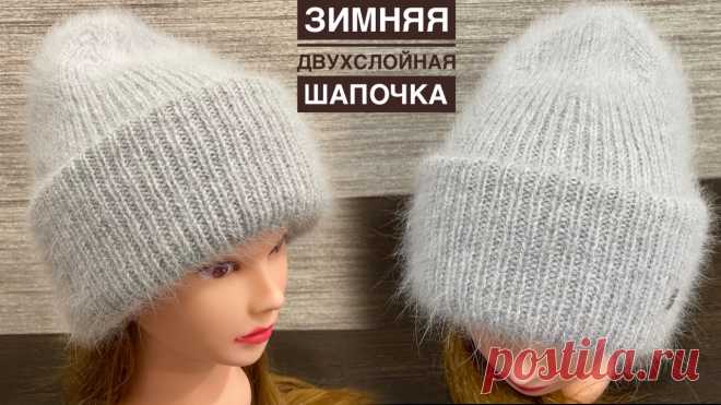 Вязаные шапки, береты. МК подготовил для Вас 4 видеороликов - смотри онлайн бесплатно!