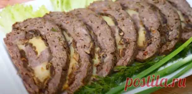Шикарный мясной рулет к новогоднему столу - Вкусные рецепты - медиаплатформа МирТесен