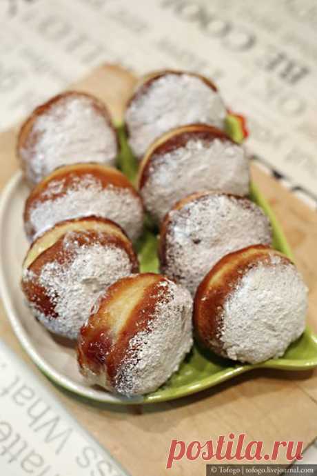 Очень Вкусные Пончики с Джемом (Jam Doughnuts).
