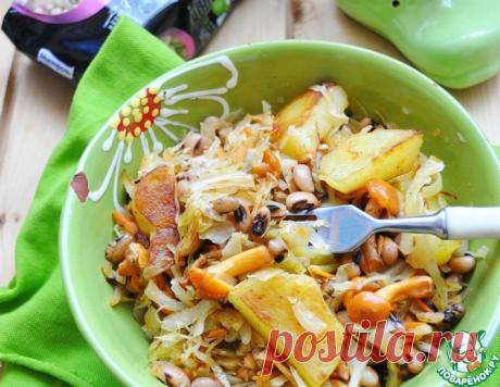 Постный бигос с фасолью и грибами – кулинарный рецепт