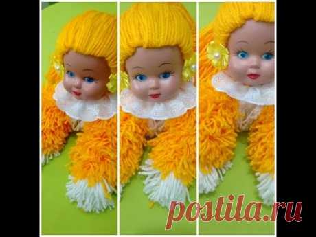 COMO FAZER BONECA DE LÃ