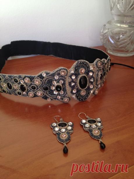 Копия - пояс Гузель Бакеевой | biser.info - всё о бисере и бисерном творчестве