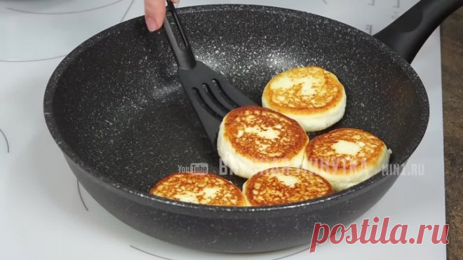 СЫРНИКИ на завтрак Потрясающий результат! Можно замораживать! Как вкусно приготовить СЫРНИКИ