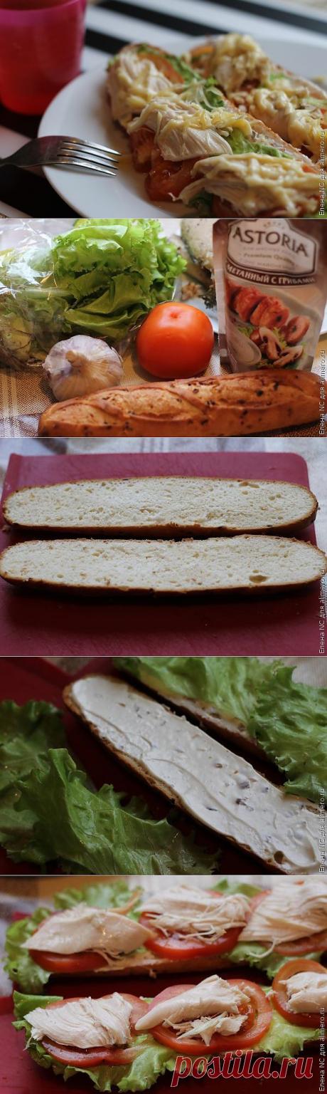 Сэндвич с курицей / Рецепты с фото