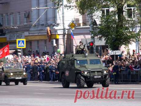 9 Мая в Воронеже. Торжественный парад