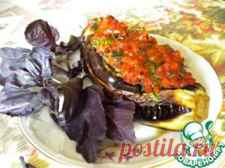 Баклажаны фаршированные по-армянски - кулинарный рецепт