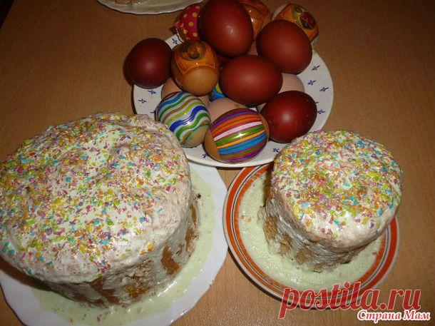 Пасхальный куличик - Рецепты для очень занятой мамы - Страна Мам