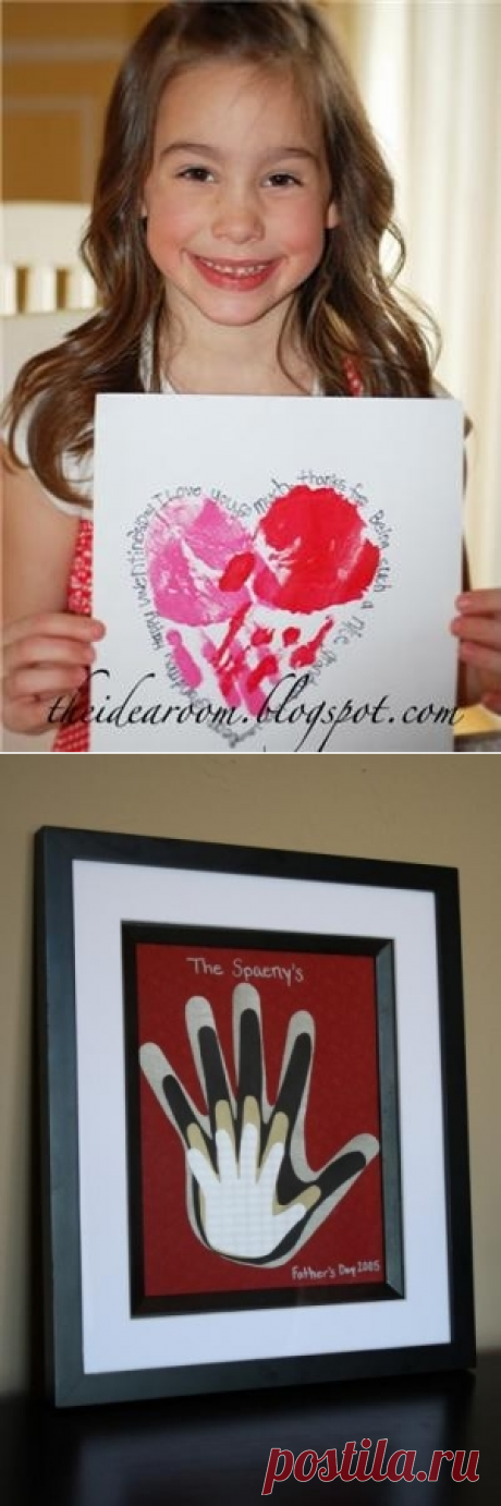 handprint valentine