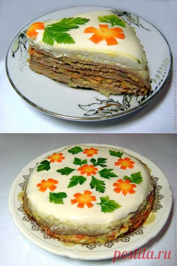 Печеночный торт.