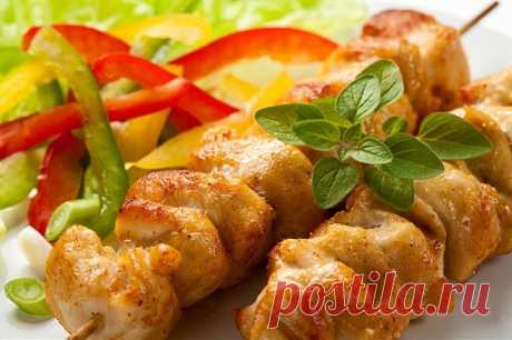 Жареные куриные шашлыки в соусе якитори рецепт – японская кухня: закуски. «Еда»