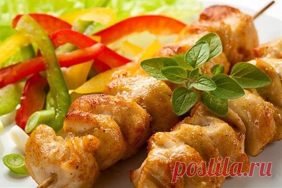 Жареные куриные шашлыки в соусе якитори рецепт – японская кухня: закуски. «Еда»