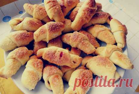 Рогалики с вишней — Сад Заготовка