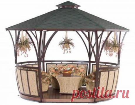 Как построить беседку