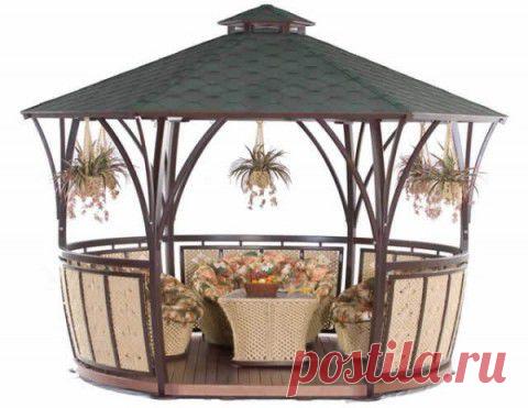 Как построить беседку