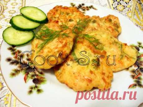 Куриные котлеты с сыром (рубленые) - Пошаговый рецепт с фото