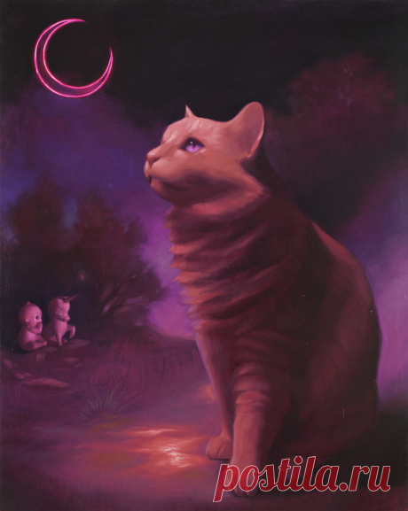 SUPERSONIC ART: Megan Ellen MacDonald, Paintings. Curious and...