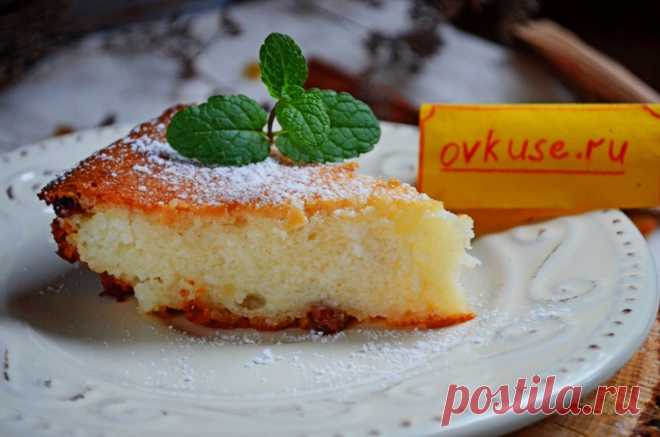 Творожная запеканка с изюмом - Простые рецепты Овкусе.ру