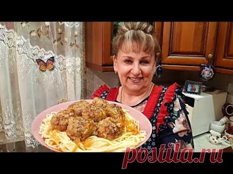ПЕРЕМЕШАЙТЕ ФАРШ  с РИСОМ! Самый ПРАВИЛЬНЫЙ рецепт! ТЕФТЕЛИ! Meatballs with rice!
