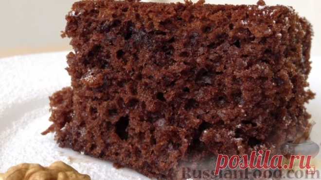 Рецепт: Шоколадный пирог на RussianFood.com