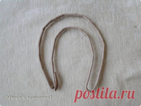 Подкова, плетёная из бумаги. | Страна Мастеров