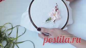 Азы вышивки лентами