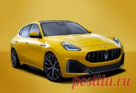 Итальянский внедорожник Maserati Grecale 2023