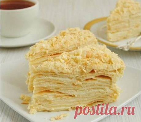 Заварной крем для торта / Простые рецепты