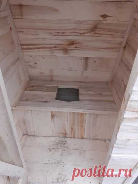 Туалет дачный хозблок душ